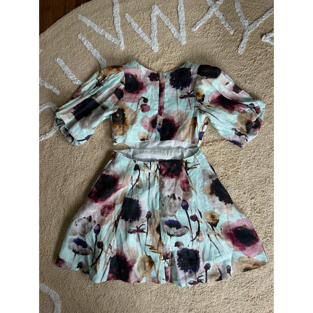 Karina Grimaldi Fleur Print Dress Medium NWT - Picture 10 of 11